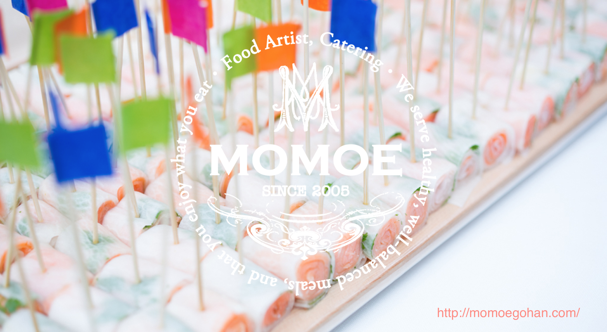 見た目もおしゃれ!一度は使ってみたい体にも優しいMOMOEのケータリング